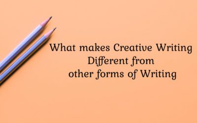 What makes Creative Writing different from other forms of writing?