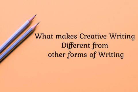 differentiate poetry to other forms of creative writing
